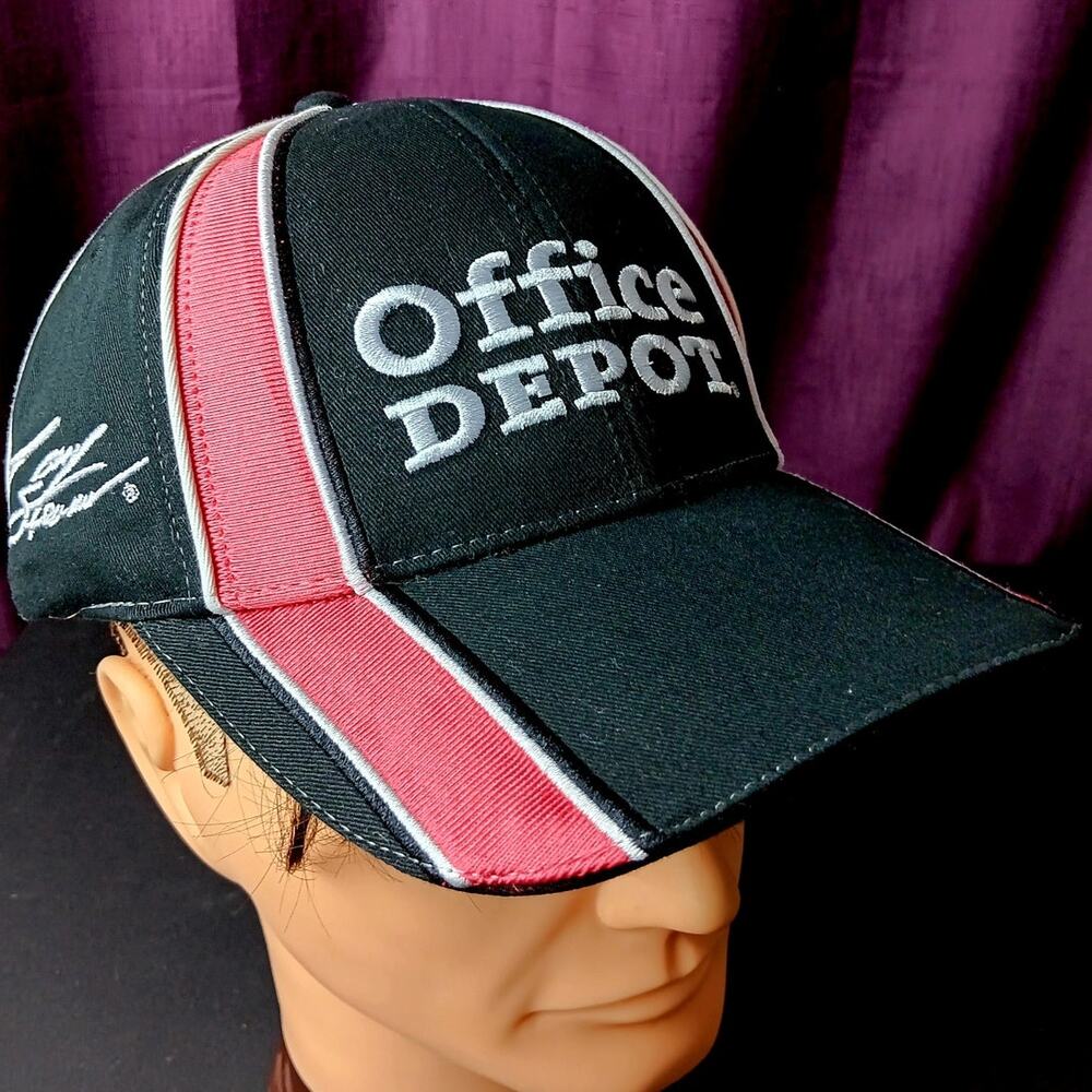 Nascar Winners Circle Adjustable‎ Ball Cap Men Office Depot 2009 Tony Stewart 14